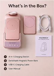 VoltDock™ 4-in-1 Magnetic Charging Station